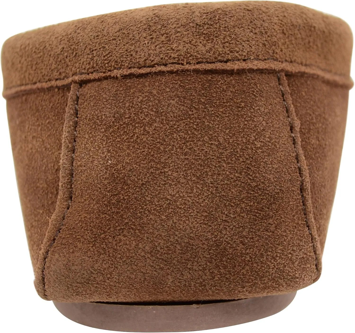 ABSOLUTE FOOTWEAR Ladies/Womens Suede Sheepskin Moccasins/Slippers with Rubber Sole