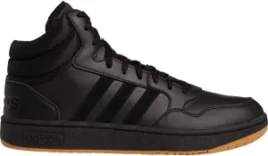 adidas Mens Hoops 3.0 Mid Basketball Sneakers Shoes - Black