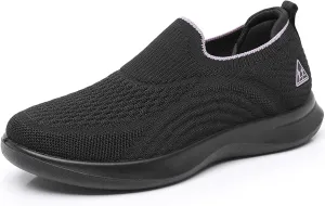 AIDNFDFA Womens Slip On Shoes Casual Tennis Sneakers Lightweight Comfortable Walking Footwear for Gym Travel Work