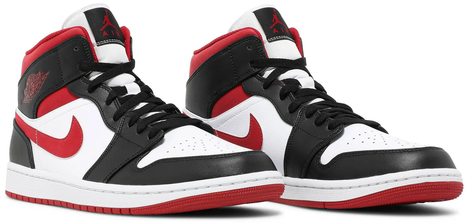 Air Jordan 1 Mid 'Black Gym Red'