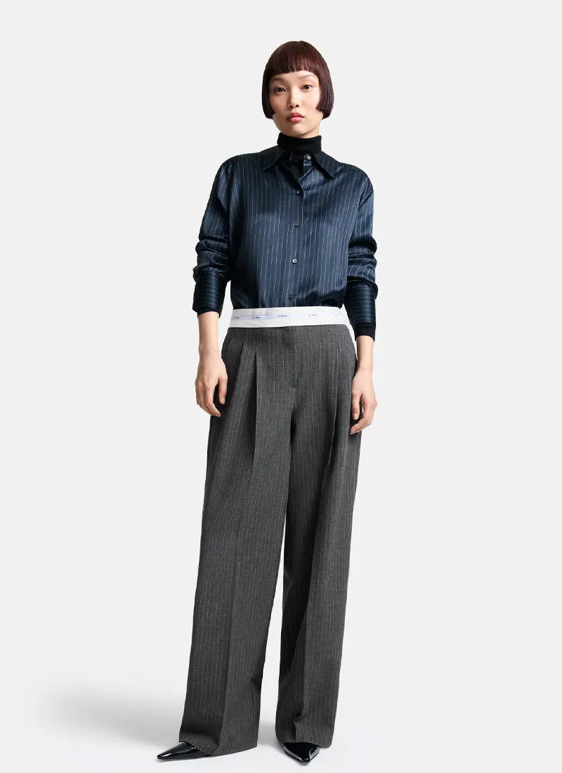 Anny Satin Waistband Trouser