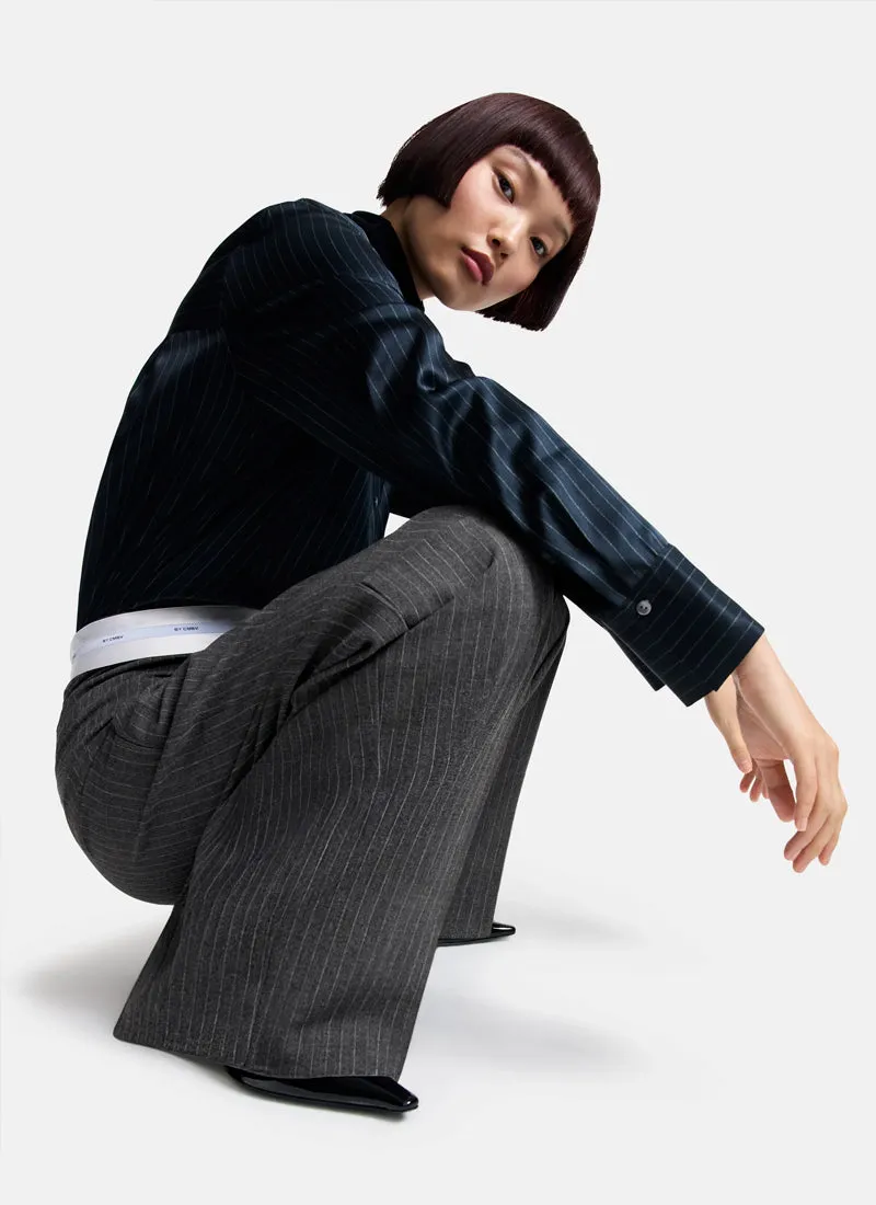 Anny Satin Waistband Trouser