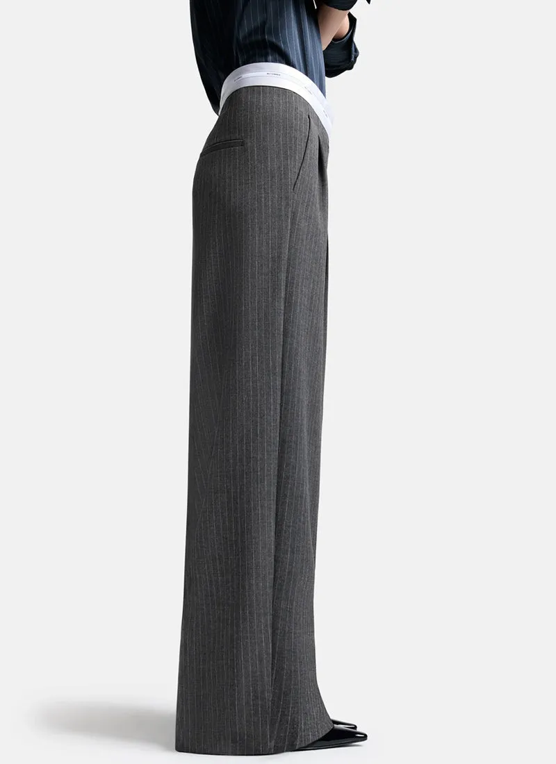Anny Satin Waistband Trouser
