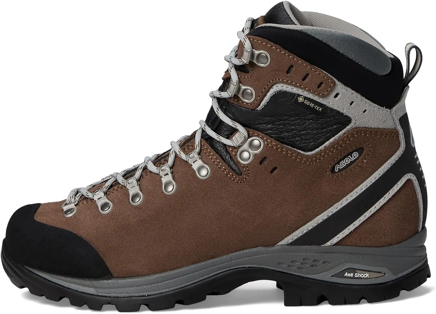 ASOLO Women's GREENWOOD EVO GV Water-Resistant Breathable Cushioned Leather Ankle Trekking Hiking Boots | Rubber Cap