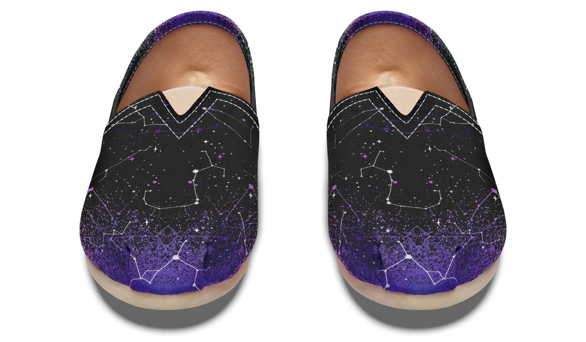Aurora Espadrilles - Lightweight Canvas Slip-Ons with Elastic V for Easy Comfort