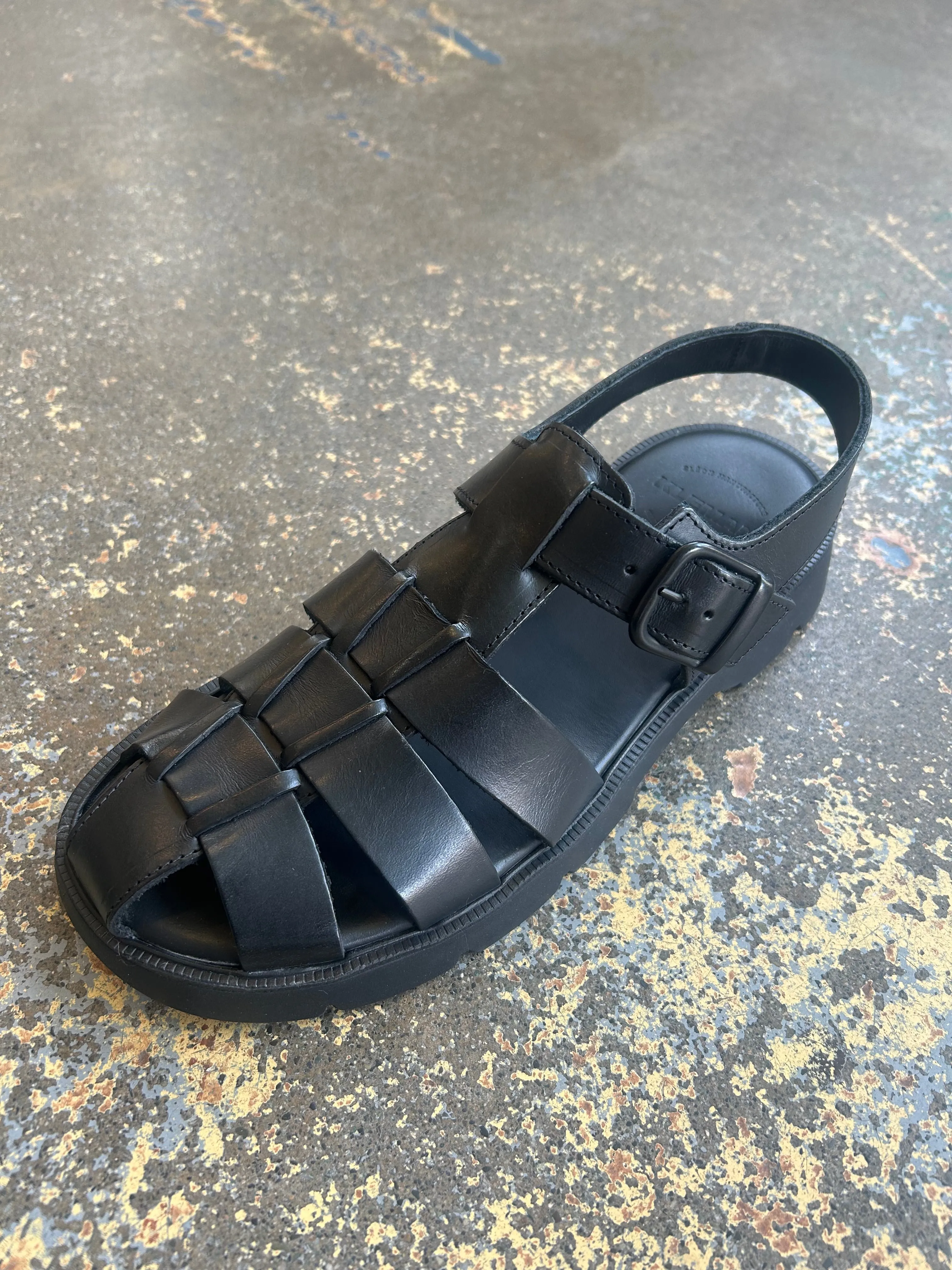 Babord Fisherman Sandal - Black
