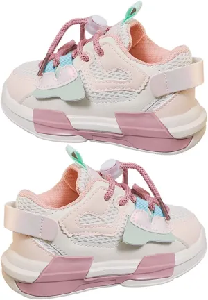 Baby Boy Girl Mesh Shoes Toddler Kids Lightweight Sneakers Non Slip Infant Slip On Softy Sole First Walking Shoes