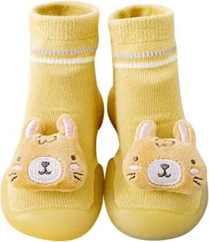 Baby Boy Shoes,Kids Shoes Boys Sock Shoes Non-Slip First Walker Floor Shoes Soft Indoor Toddler Shoes 0-3 Years