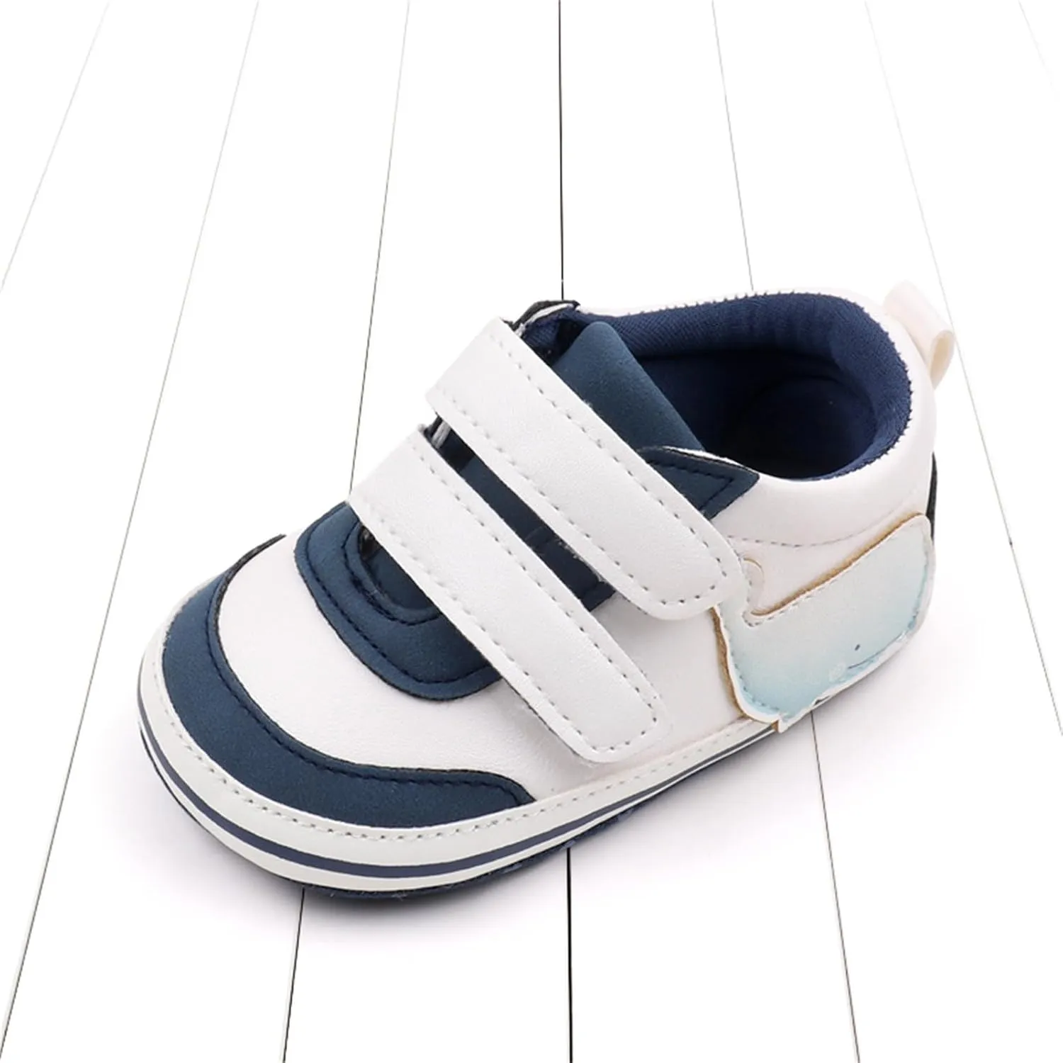 Baby Boys Girls First Walking Shoes Infant Non-Slip PU Leather Sneakers Toddler Newborn High Top Loafers Flat?? Shoes