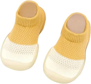 Baby Girl Shoes,Baby Girl Shoes Sock Shoes Anti-Slip Fuzzy Slipper Breathable Home Work Shoes 0-3 Years