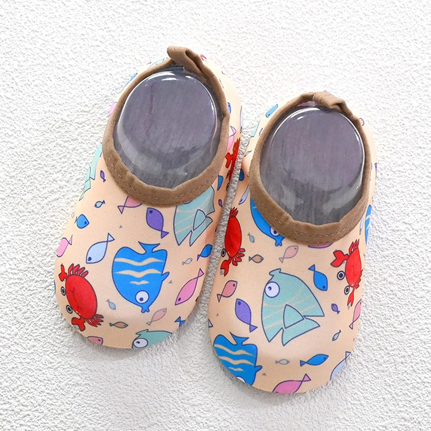 Baby Shoes Boy, Baby Toddler Kids Boys Girls Cartoon Swim Water Shoes Barefoot Socks Non-Slip Shoes 0-3 Years