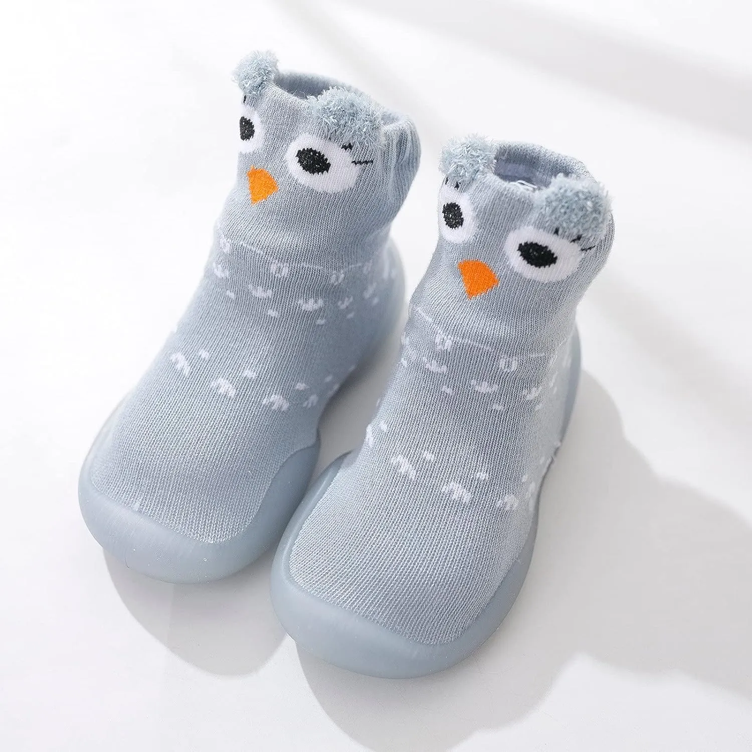 Baby Shoes Infant Boys Girls Socks Shoes Toddler Fleece WarmThe Floor Socks Non Slip Prewalker Shoes House Shoes
