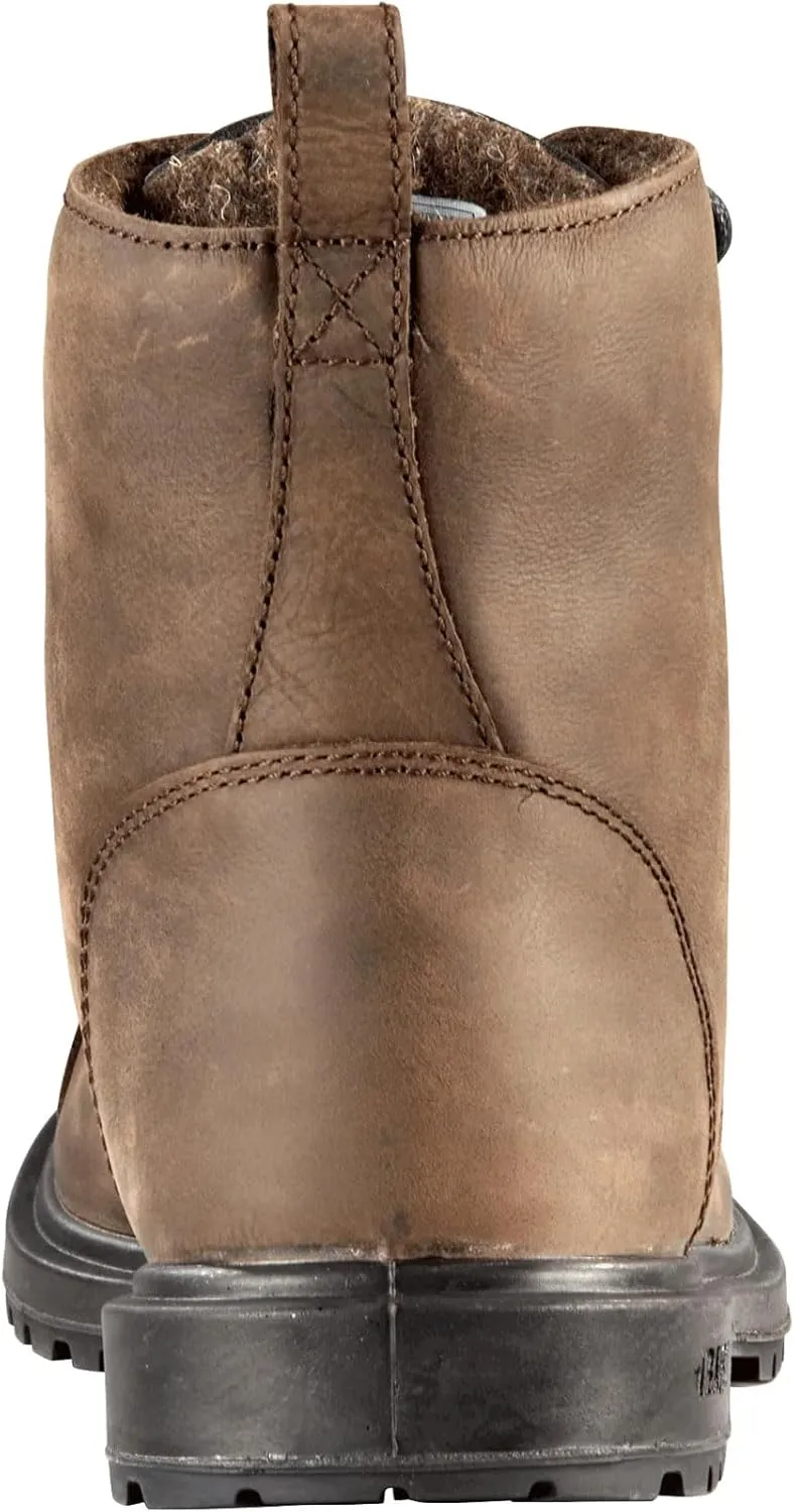 Baffin Men's NORTHERN Winter Boots | Waterproof Insulated Mid-Height Leather Boots with Slip-Resistant Sole & Thermal Lining
