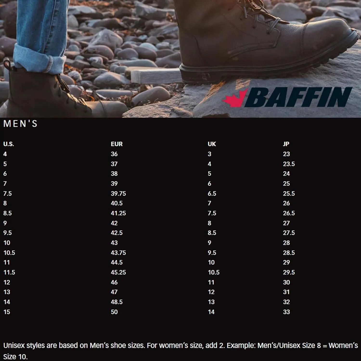 Baffin Men's NORTHERN Winter Boots | Waterproof Insulated Mid-Height Leather Boots with Slip-Resistant Sole & Thermal Lining