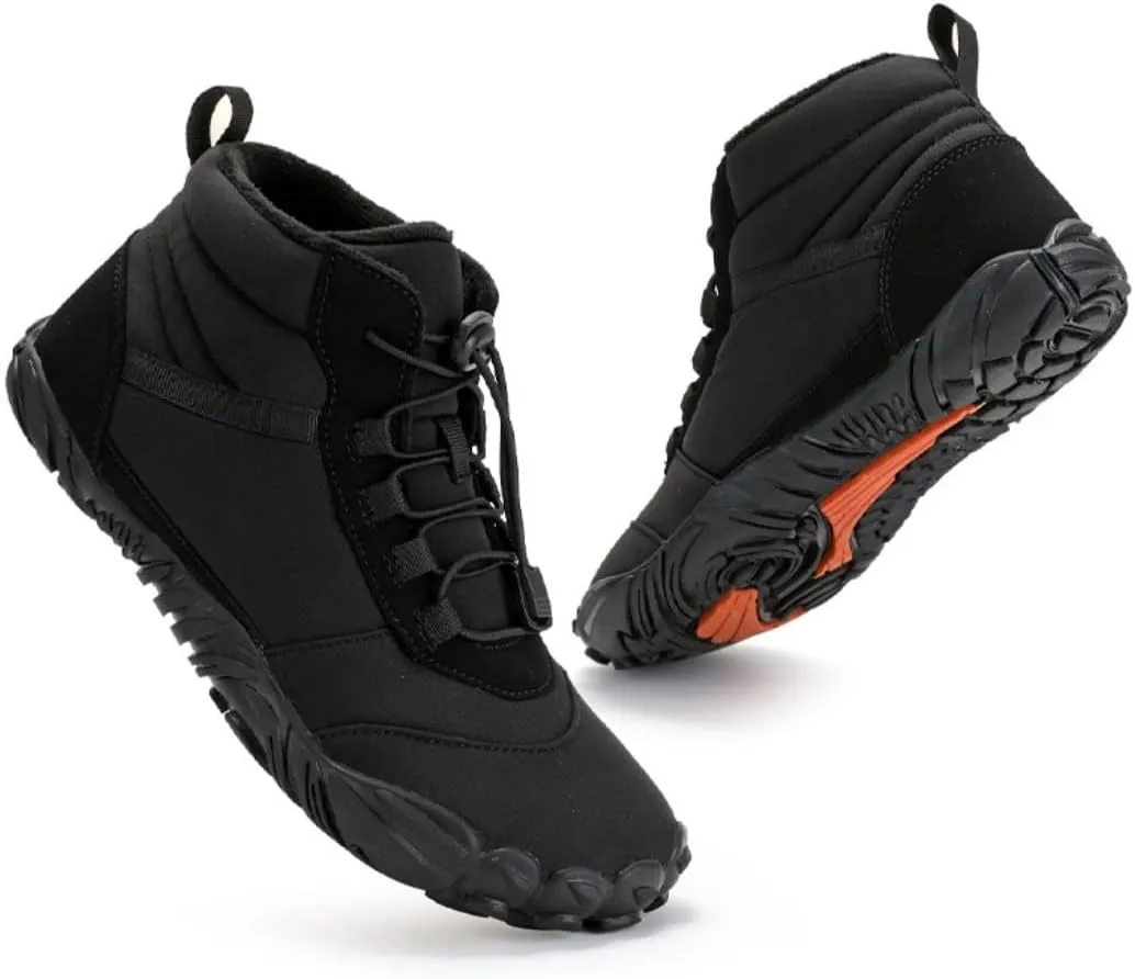 Barefoot Boots Women Waterproof Barefoot Hiking Boots for WinterLightweight Breathable Barefoot TrainersWomen Men Trail Running Shoes Outdoor Hiking Trekking Boots Sneakers