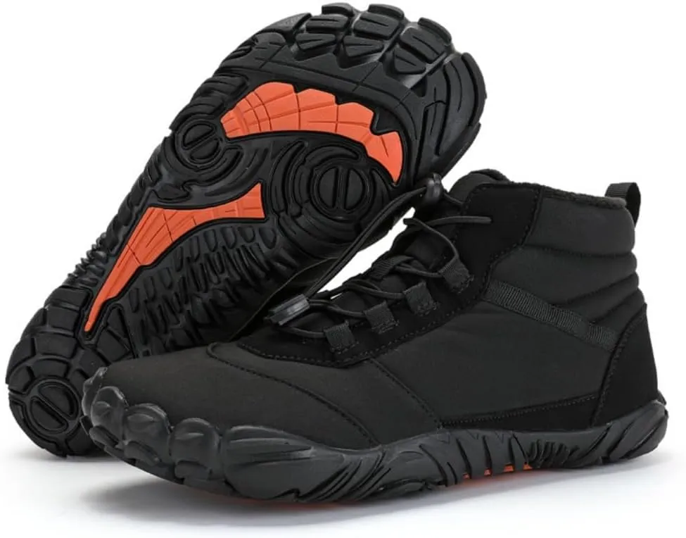 Barefoot Boots Women Waterproof Barefoot Hiking Boots for WinterLightweight Breathable Barefoot TrainersWomen Men Trail Running Shoes Outdoor Hiking Trekking Boots Sneakers