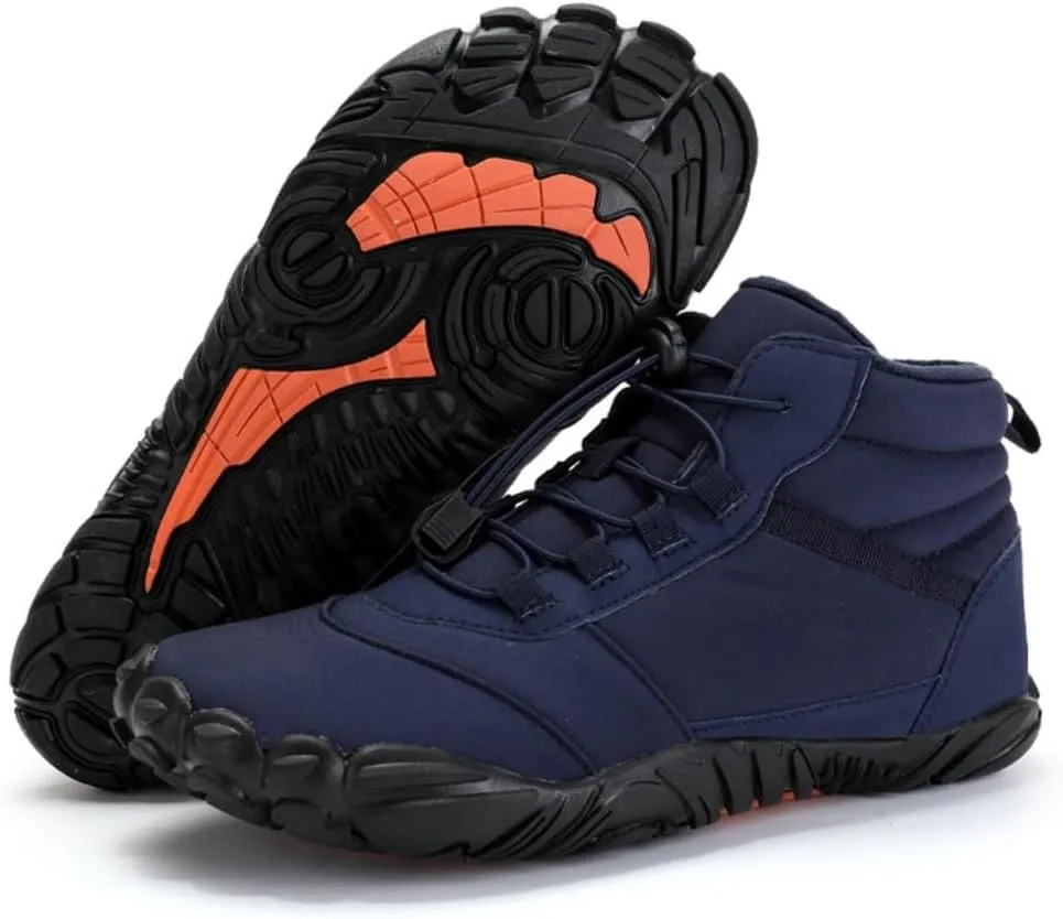 Barefoot Boots Women Waterproof Barefoot Hiking Boots for WinterLightweight Breathable Barefoot TrainersWomen Men Trail Running Shoes Outdoor Hiking Trekking Boots Sneakers