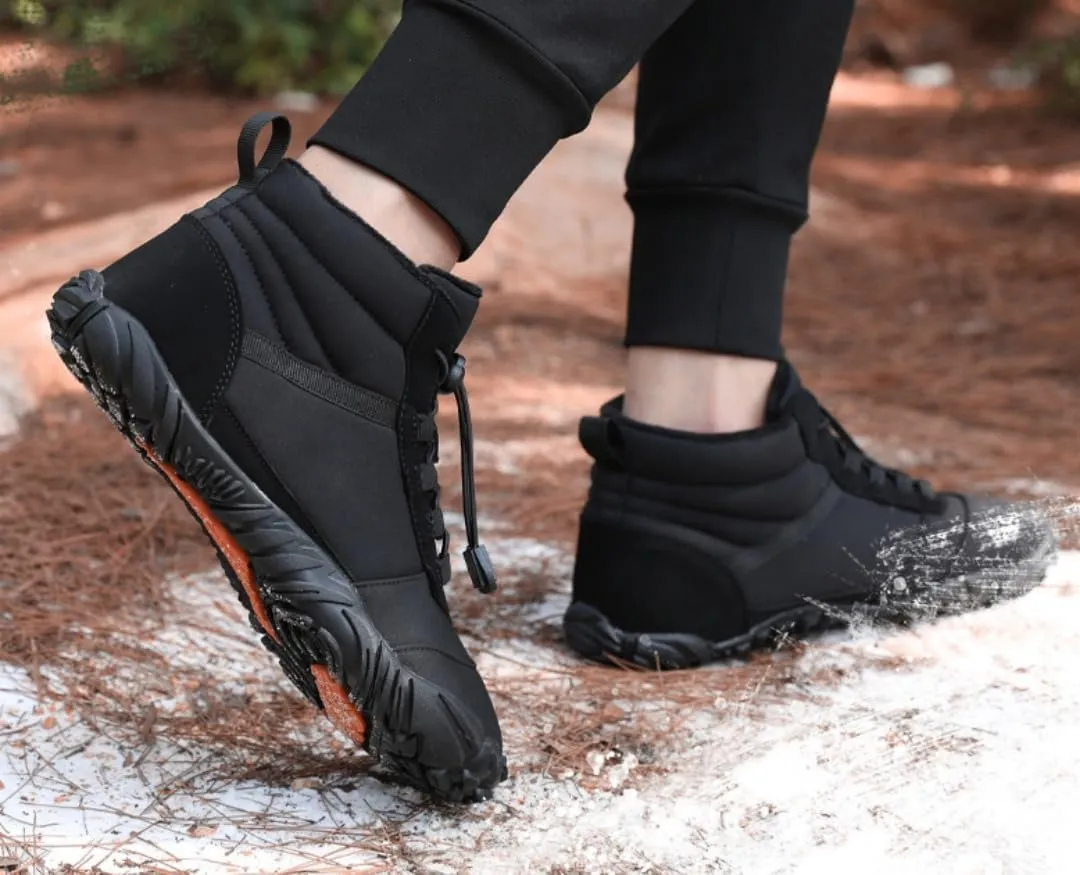 Barefoot Boots Women Waterproof Barefoot Hiking Boots for WinterLightweight Breathable Barefoot TrainersWomen Men Trail Running Shoes Outdoor Hiking Trekking Boots Sneakers