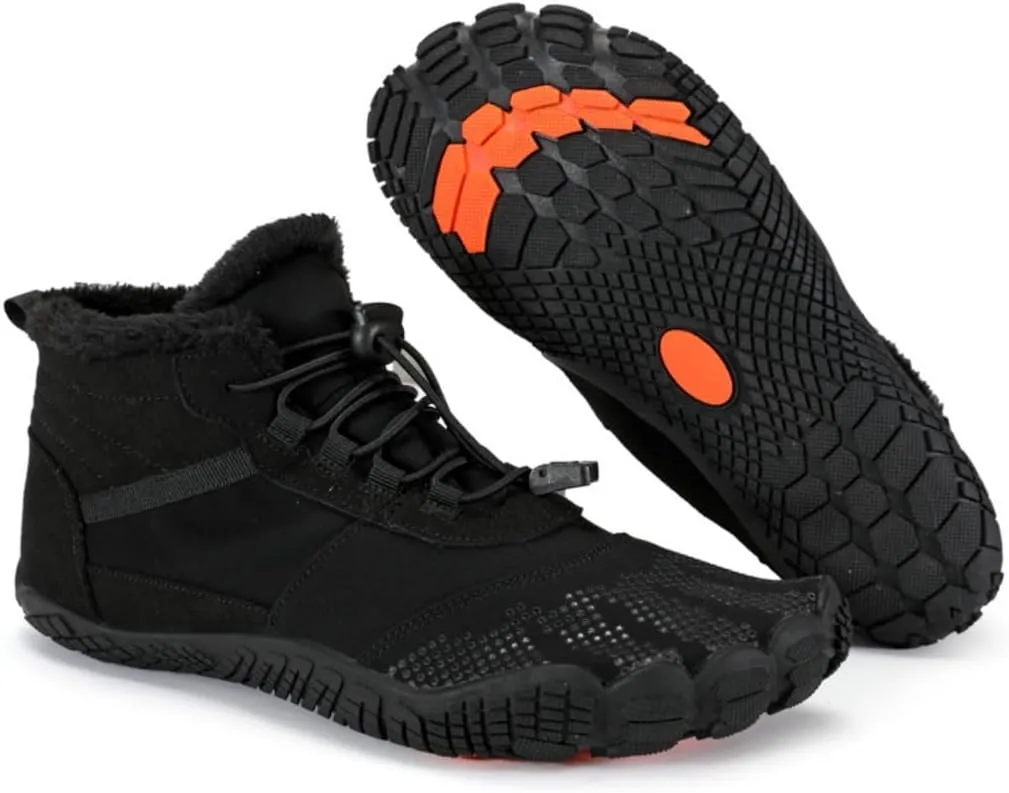 Barefoot Boots Women Waterproof Barefoot Hiking Boots for WinterLightweight Breathable Barefoot TrainersWomen Men Trail Running Shoes Outdoor Hiking Trekking Boots Sneakers