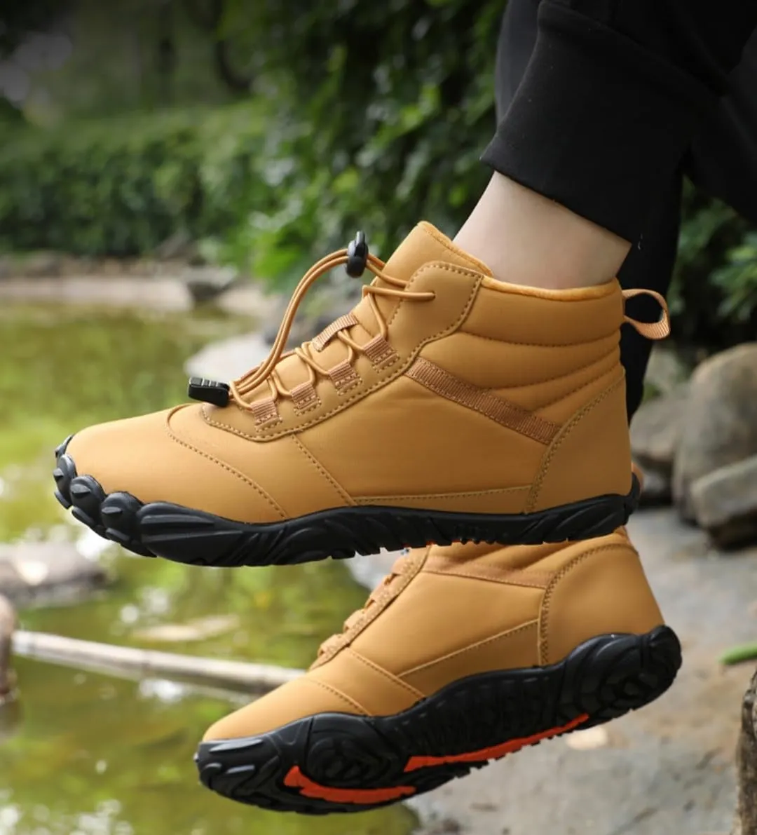 Barefoot Boots Women Waterproof Barefoot Hiking Boots for WinterLightweight Breathable Barefoot TrainersWomen Men Trail Running Shoes Outdoor Hiking Trekking Boots Sneakers