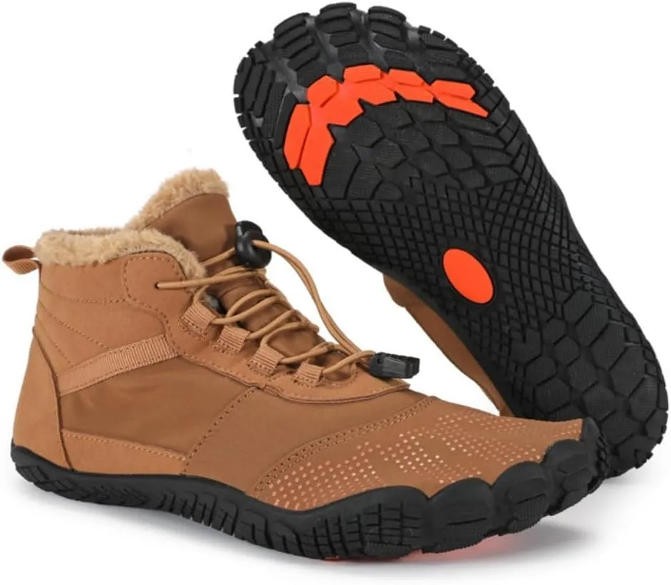Barefoot Boots Women Waterproof Barefoot Hiking Boots for WinterLightweight Breathable Barefoot TrainersWomen Men Trail Running Shoes Outdoor Hiking Trekking Boots Sneakers