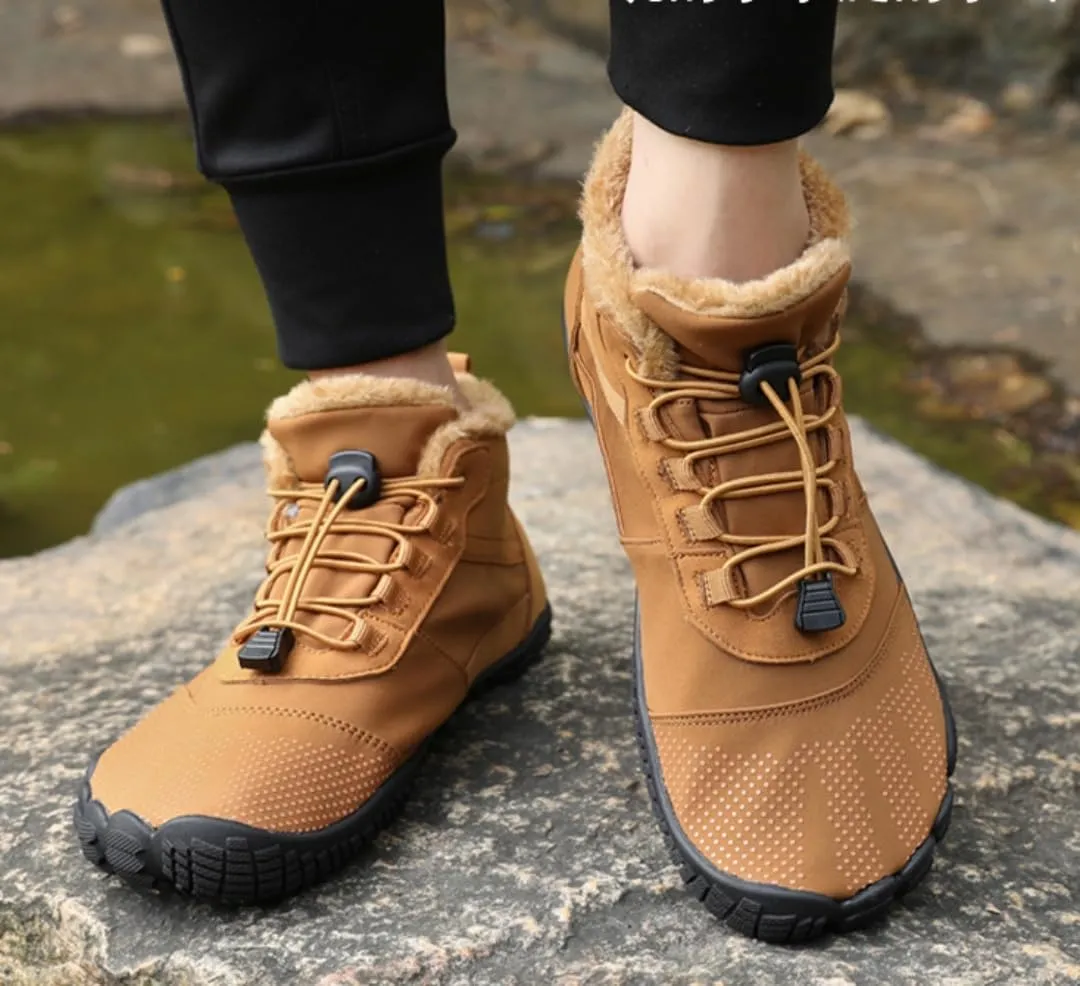 Barefoot Boots Women Waterproof Barefoot Hiking Boots for WinterLightweight Breathable Barefoot TrainersWomen Men Trail Running Shoes Outdoor Hiking Trekking Boots Sneakers