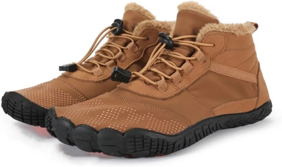 Barefoot Boots Women Waterproof Barefoot Hiking Boots for WinterLightweight Breathable Barefoot TrainersWomen Men Trail Running Shoes Outdoor Hiking Trekking Boots Sneakers