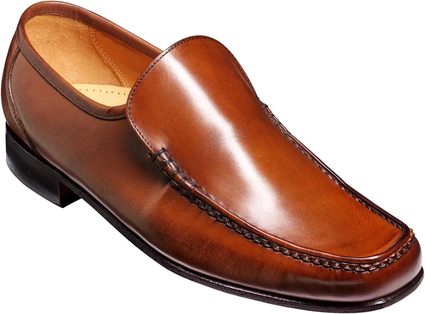 BARKER Javron Men's Handmade Leather Loafers ?C Classic Slip-On Dress Shoes, Goodyear Welted, Full Leather Sole & Lining, Formal & Business Wear