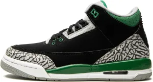 Big Kids Jordan 3 Retro Georgetown Midnight Navy/Cement Grey-Wht (398614 401)