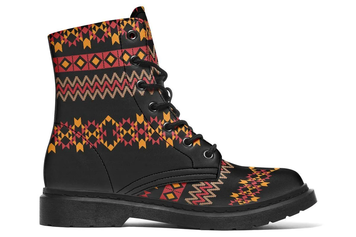 Black Bohemian Pattern