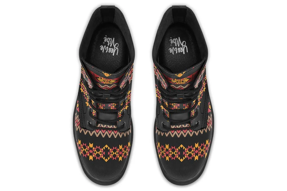 Black Bohemian Pattern