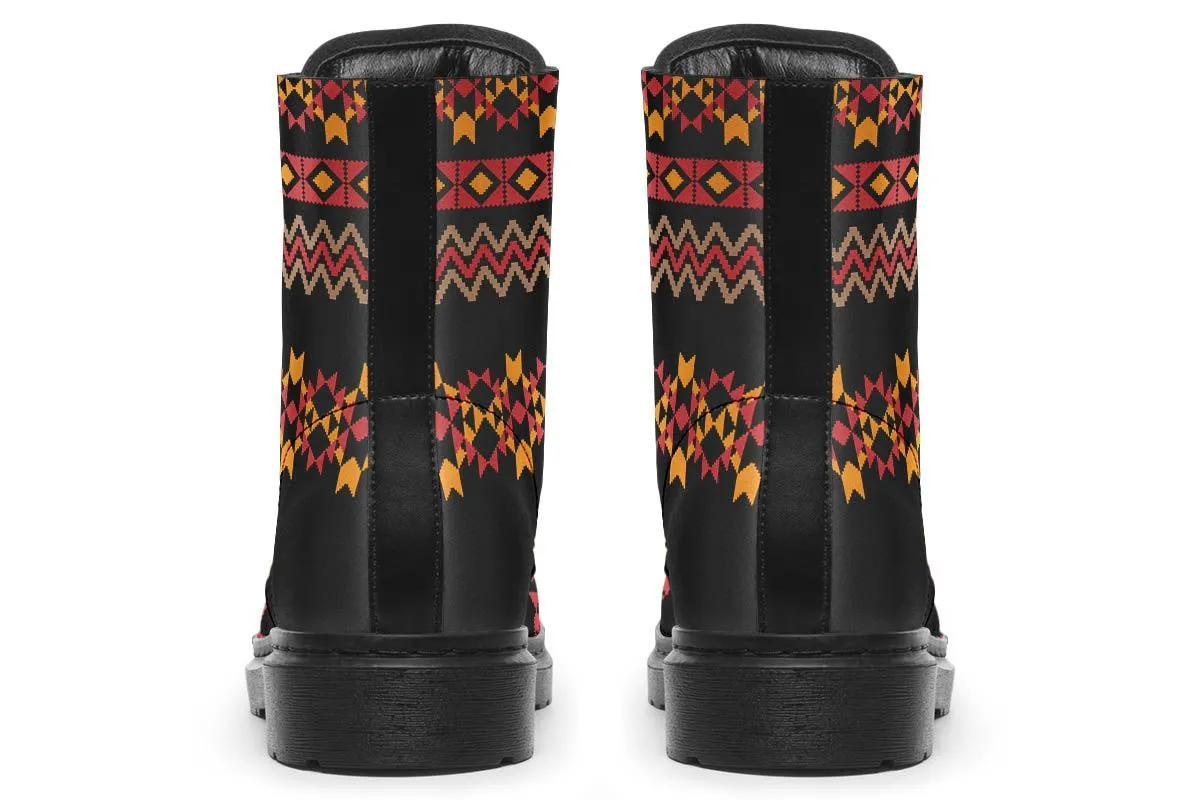 Black Bohemian Pattern