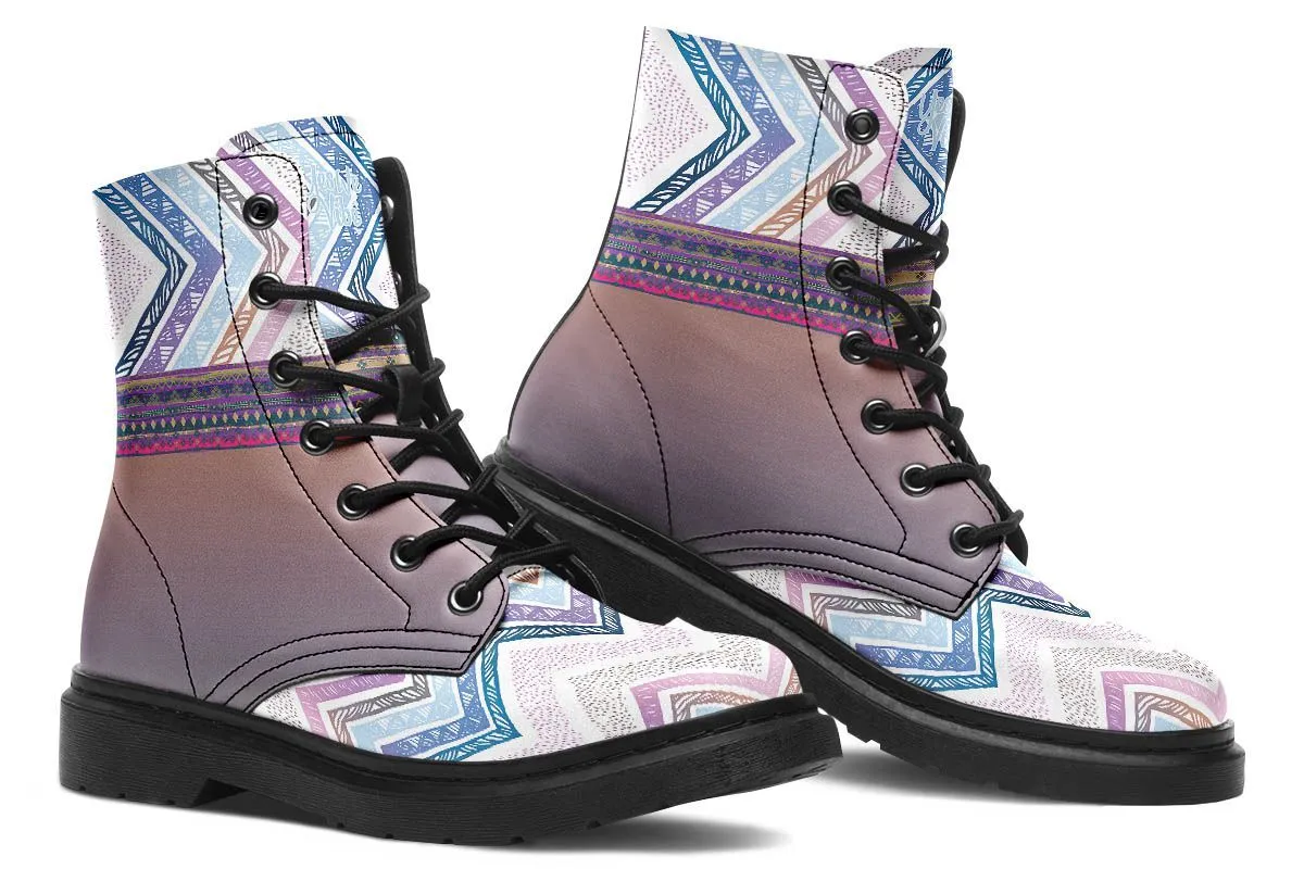 Boho Pattern White Grey