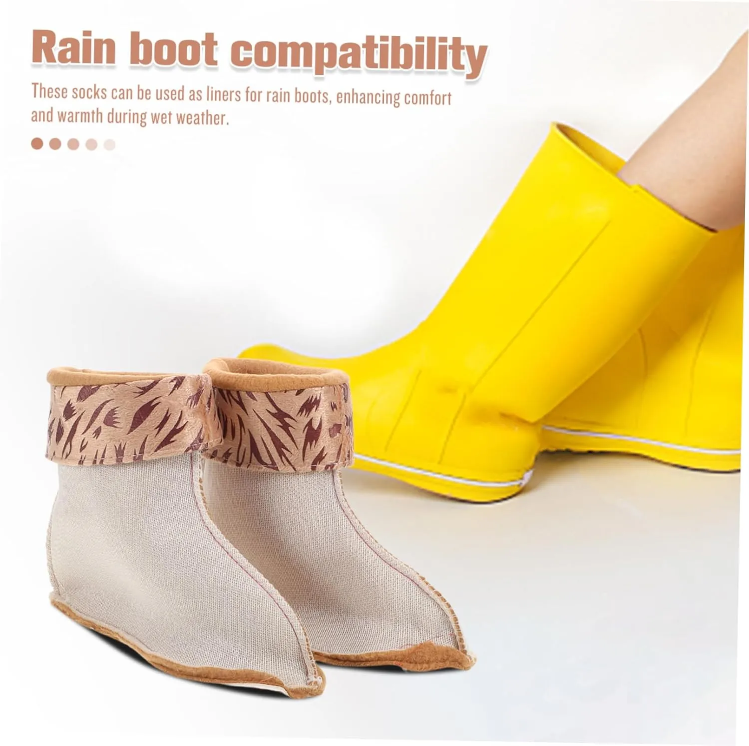 Boot Liner Boots for Women Fleece Liner Boot Inserts for Women Winter Socks Hiking Sock Liners Thick