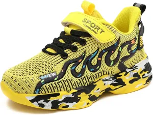 Boys Basketball Shoes Children's Fashion Sneakers Girls Basketball Shoes Indoor and Outdoor Training Running Shoes Breathable Tennis Shoes Students Outdoor Sports Badminton Shoes