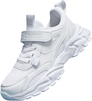 Boys Girls Basketball Shoes Breathable Sneakers Non-slip Training Running Shoes Comfortable Soft Bottom Sports Casual Tennis Badminton Shoes Outdoor Casual Walking Shoes