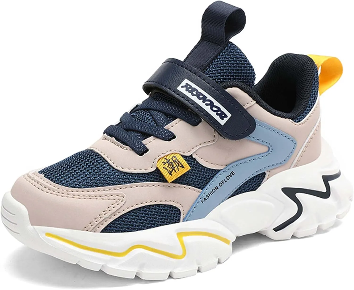 Boys Girls Basketball Shoes Breathable Sneakers Non-slip Training Running Shoes Comfortable Soft Bottom Sports Casual Tennis Badminton Shoes Outdoor Casual Walking Shoes