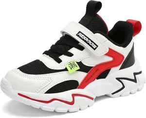Boys Girls Basketball Shoes Breathable Sneakers Non-slip Training Running Shoes Comfortable Soft Bottom Sports Casual Tennis Badminton Shoes Outdoor Casual Walking Shoes