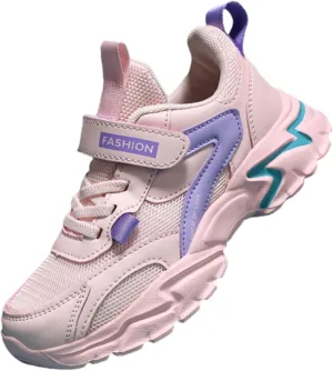 Boys Girls Basketball Shoes Breathable Sneakers Non-slip Training Running Shoes Comfortable Soft Bottom Sports Casual Tennis Badminton Shoes Outdoor Casual Walking Shoes