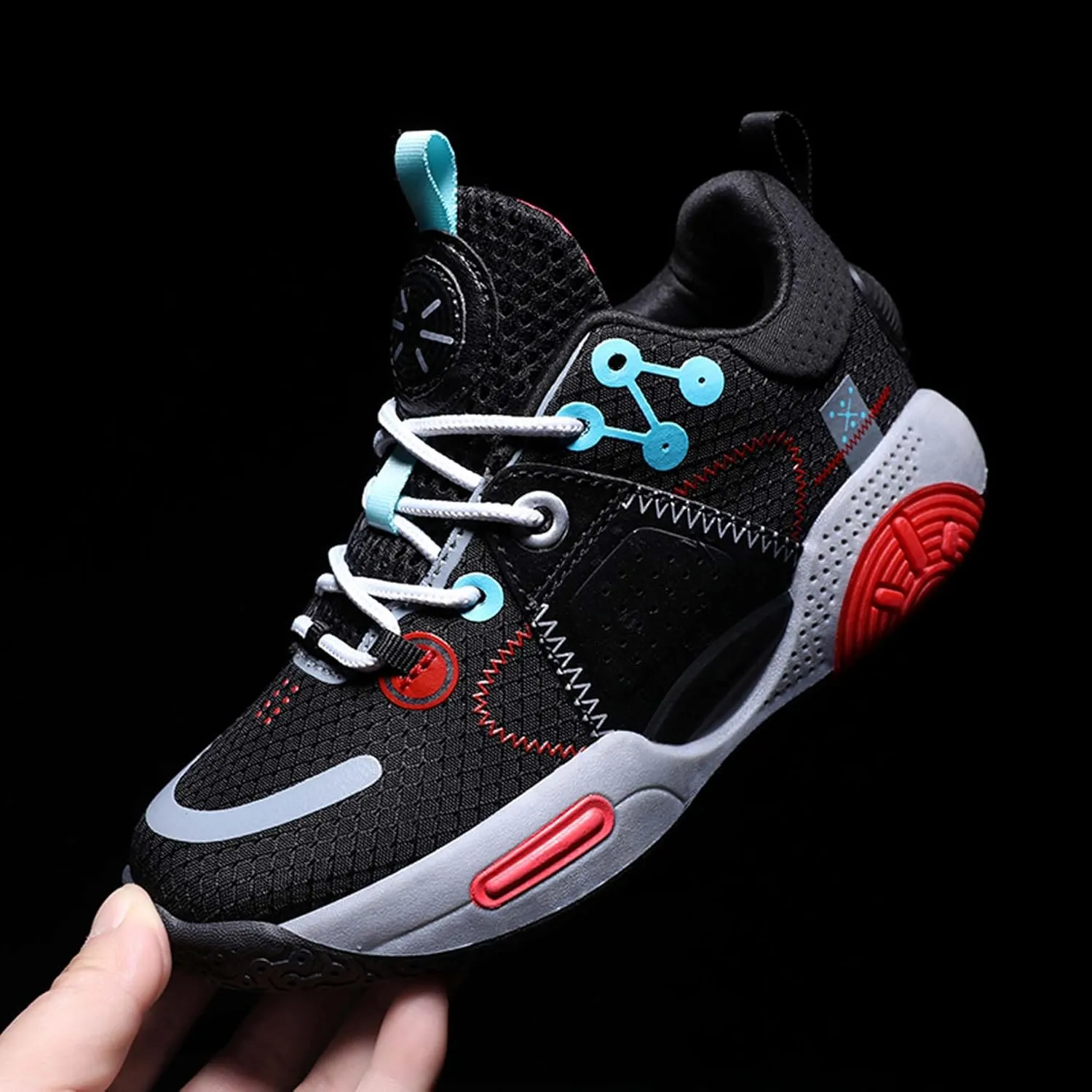 Boys Girls Basketball Shoes Children Fashion Sneakers Boys Running Shoes Kids Sports School Training Tennis Shoes