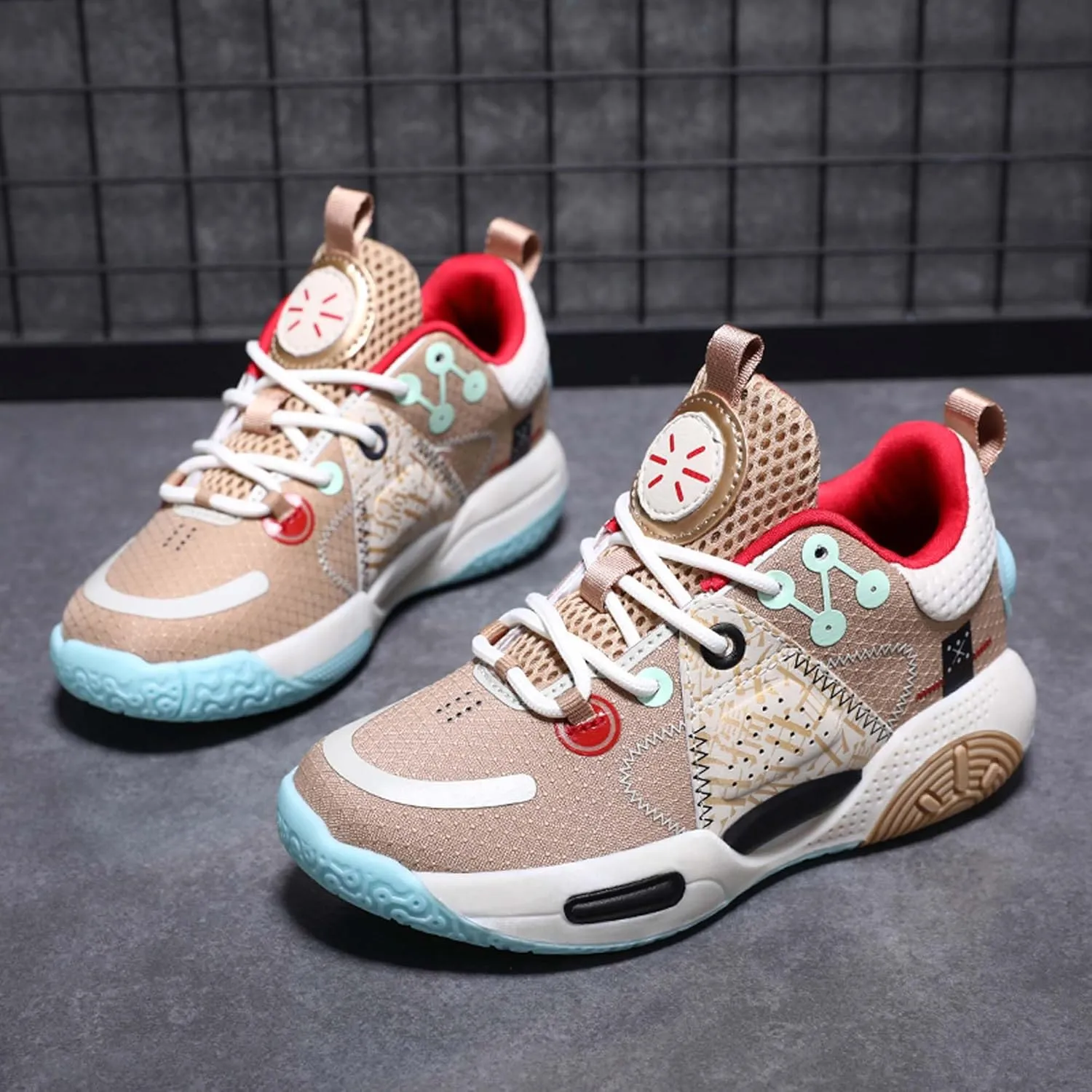 Boys Girls Basketball Shoes Children Fashion Sneakers Boys Running Shoes Kids Sports School Training Tennis Shoes