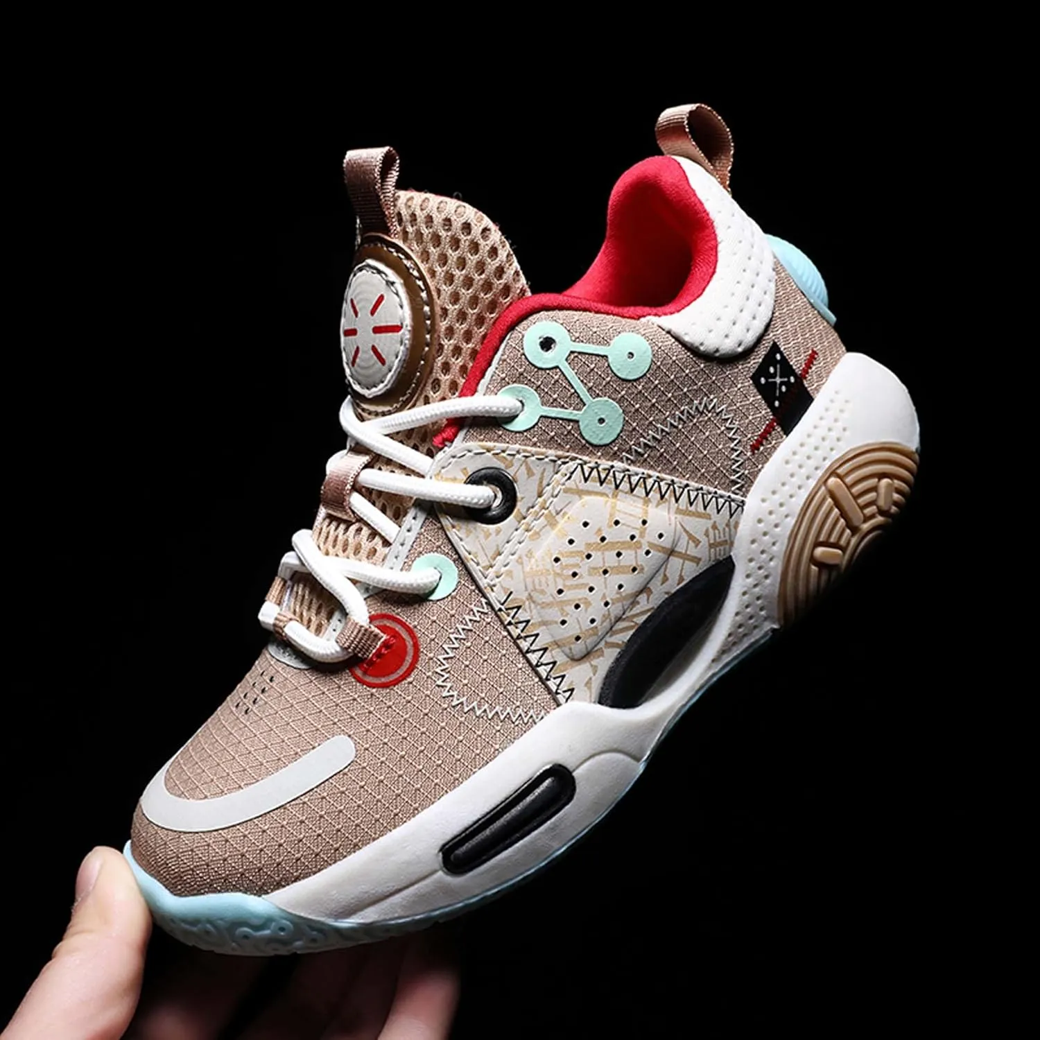 Boys Girls Basketball Shoes Children Fashion Sneakers Boys Running Shoes Kids Sports School Training Tennis Shoes