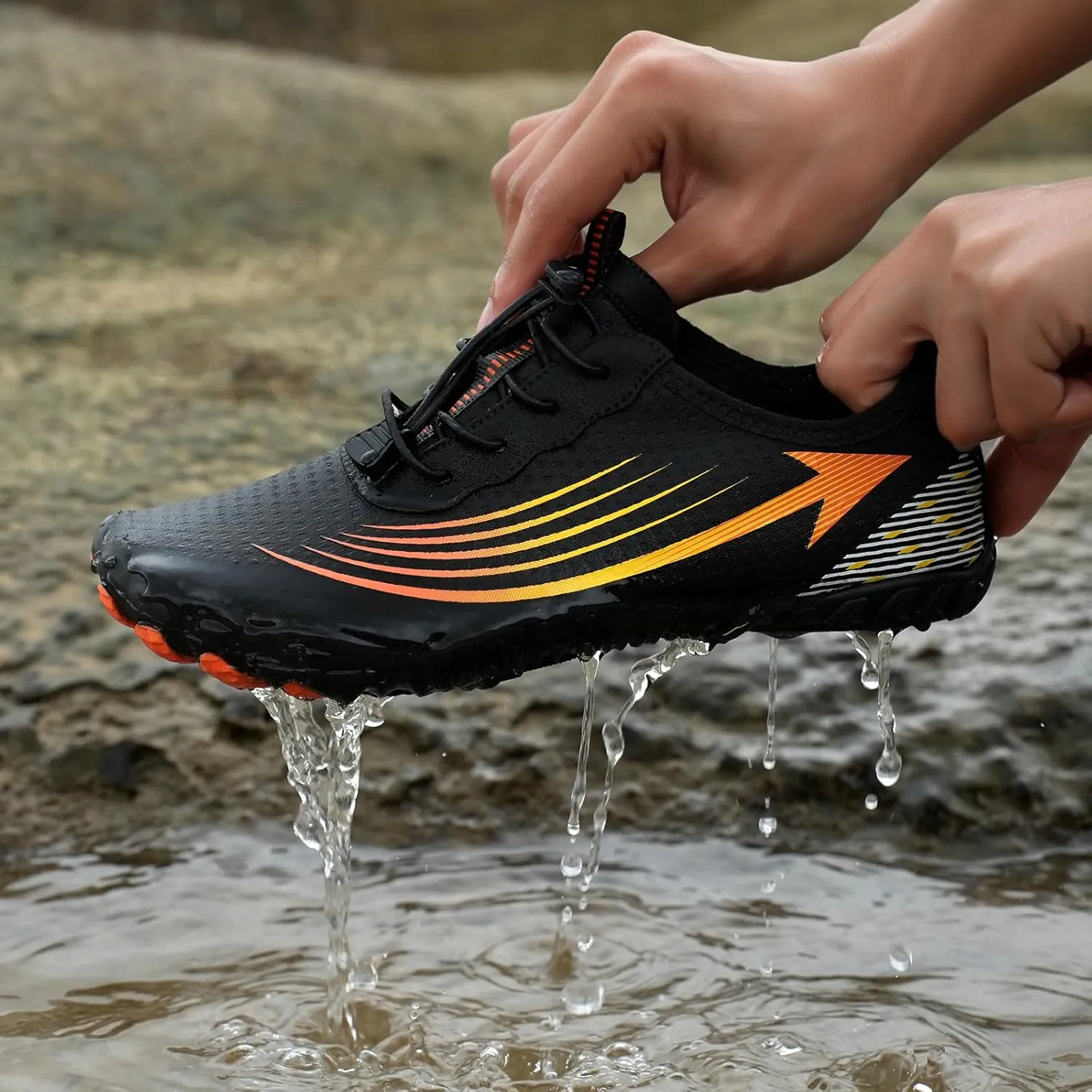 Breathable Hike Barefoot Shoes for Women Men Pro Barefoot Shoe Healthy & Non-Slip Unisex Zero Drop Wide Toe Box Shoes Waterproof Hike Athletic Hiking Shoe