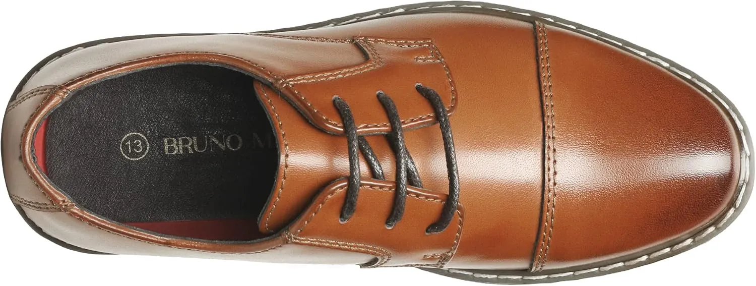 Bruno Marc Boy??s Dress Oxford Formal Shoes