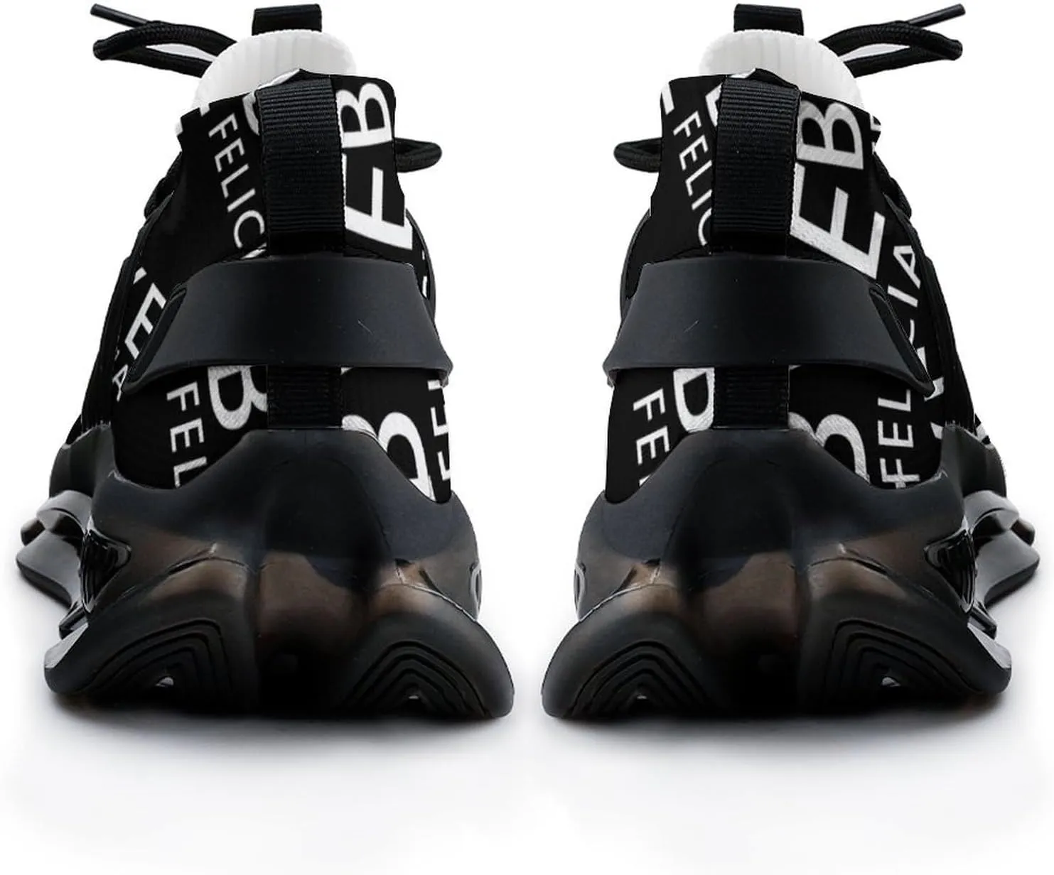 Bye Felicia Walking Shoes for Men Lightweight Tennis Fashion Elastic Sports Shoes Cushion Basketball Shoes