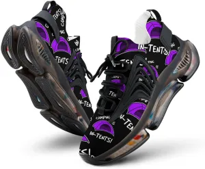 Camping is in Tents Walking Shoes for Men Lightweight Tennis Fashion Elastic Sports Shoes Cushion Basketball Shoes