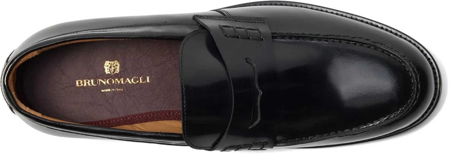 Carter Casual Men's Loafer- Black Leather