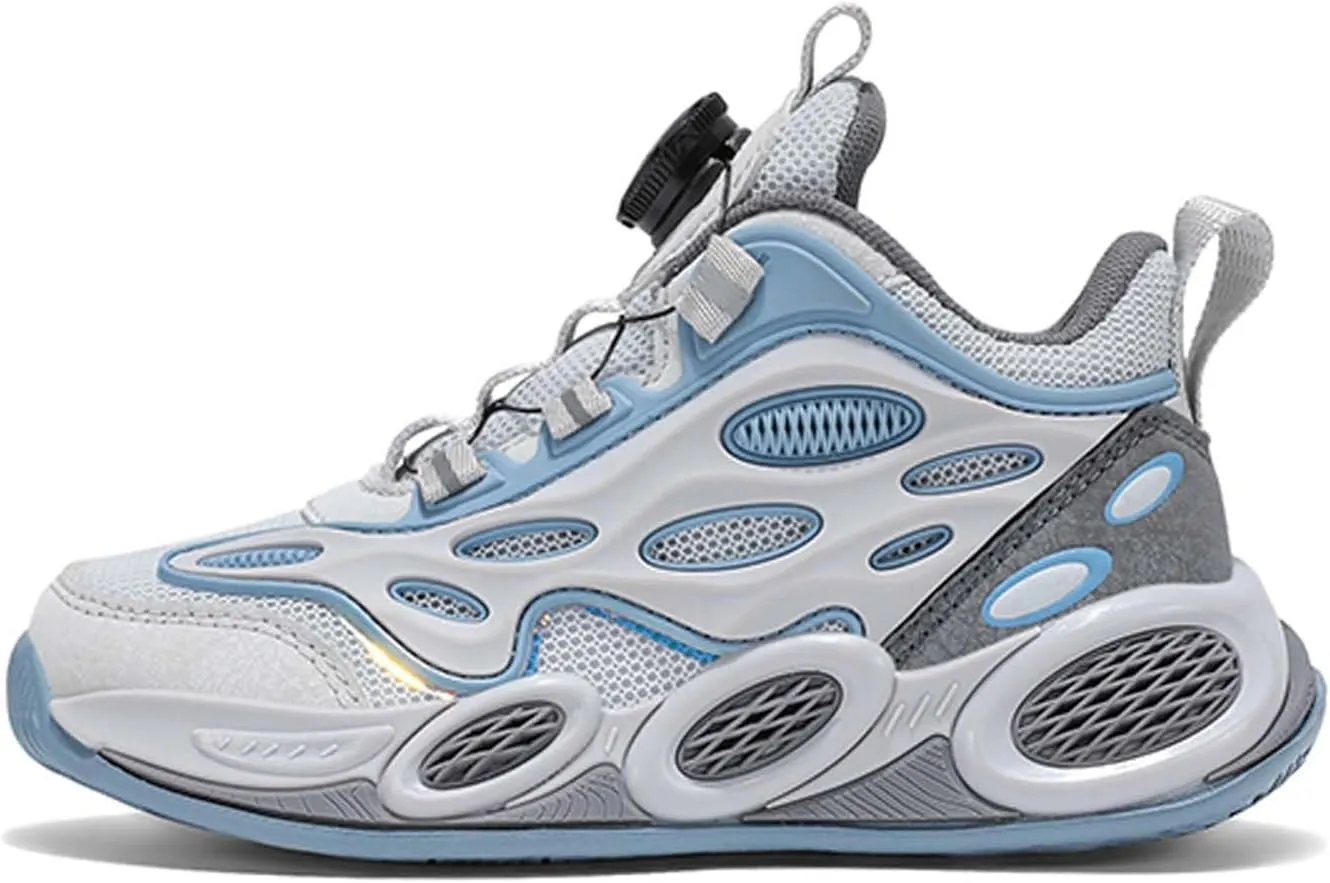Children's Basketball Shoes - Boys Girls Fashion Sports Shoes - Breathable Anti-Slip Indoor Training Running Shoes Teenagers Outdoor Walking Sports Basketball Shoes
