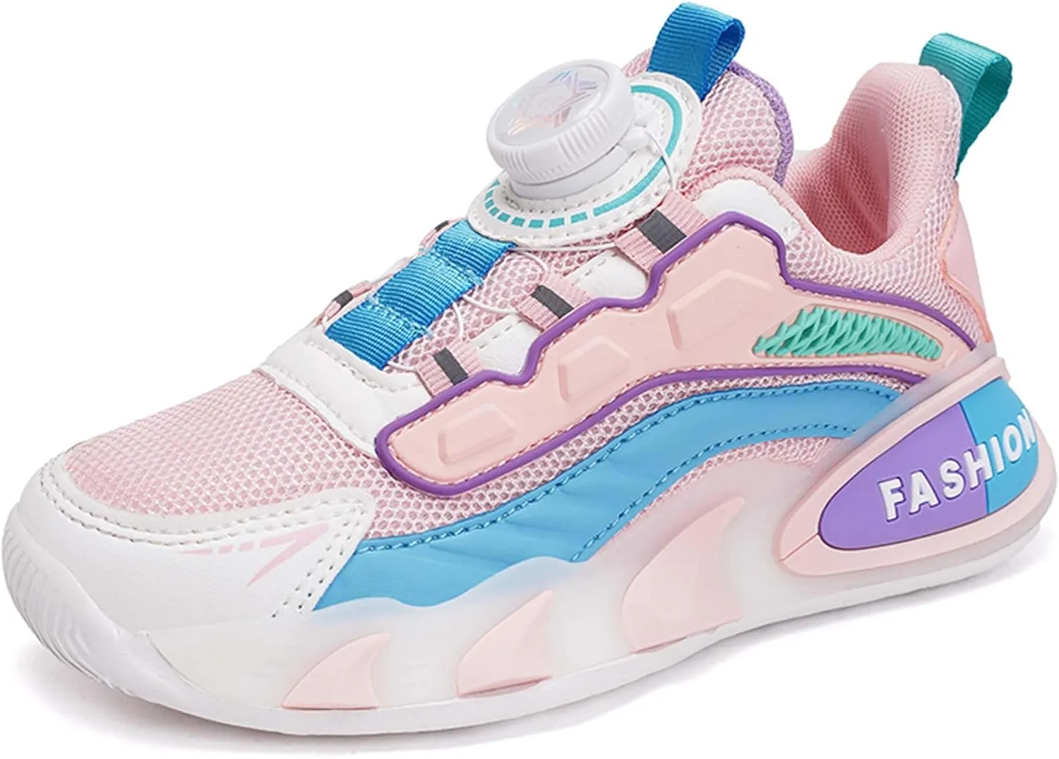 Children's Basketball Shoes Mesh Casual Sneakers Comfortable Breathable Running Shoes Outdoor Non-Slip