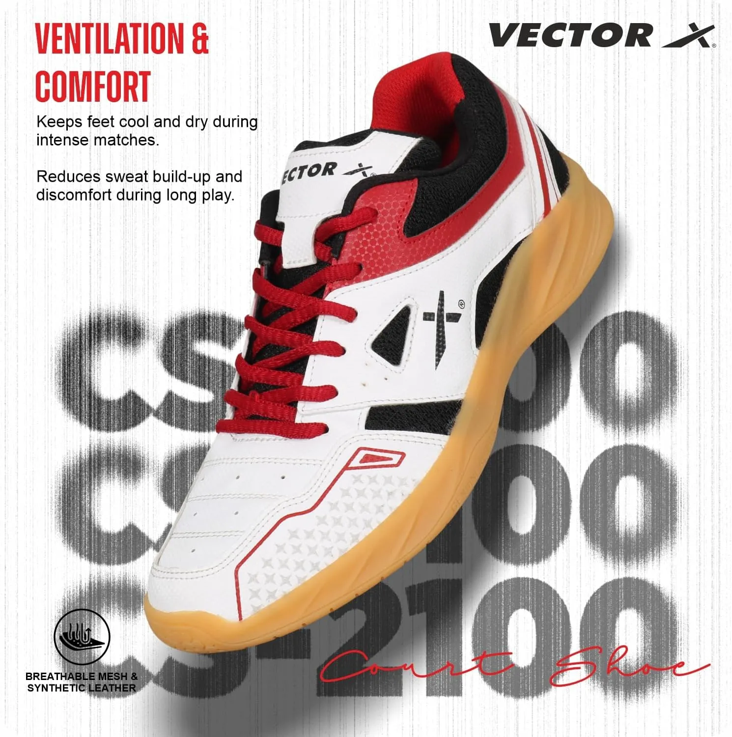 CS-2100 Court Shoes for Boys & Girls